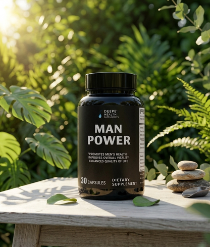 Man Power Herbal Supplement — Natural Energy & Testosterone | Deepe Health