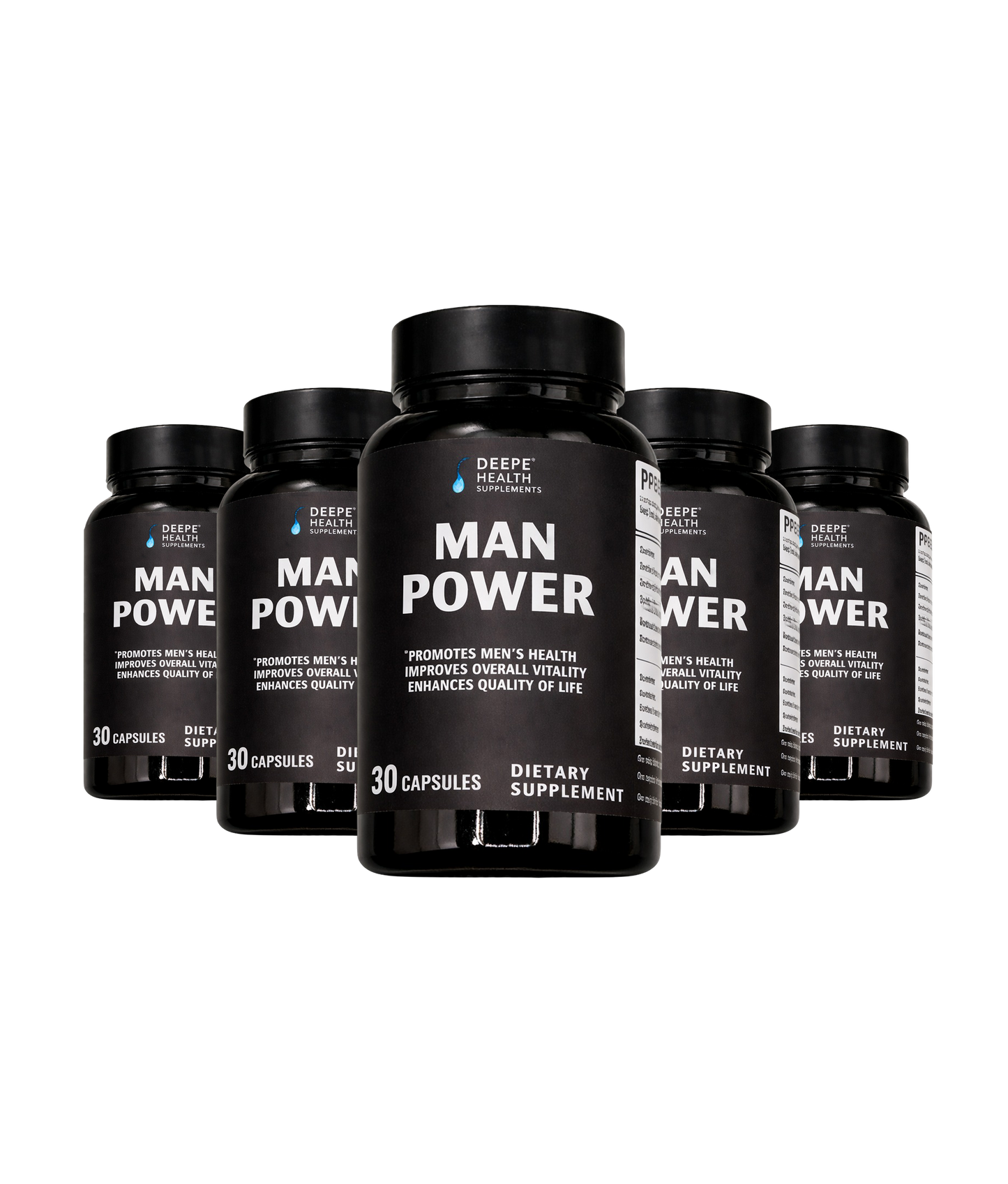 Man Power 6-Bottle Full Performance Cycle | Deepe Health