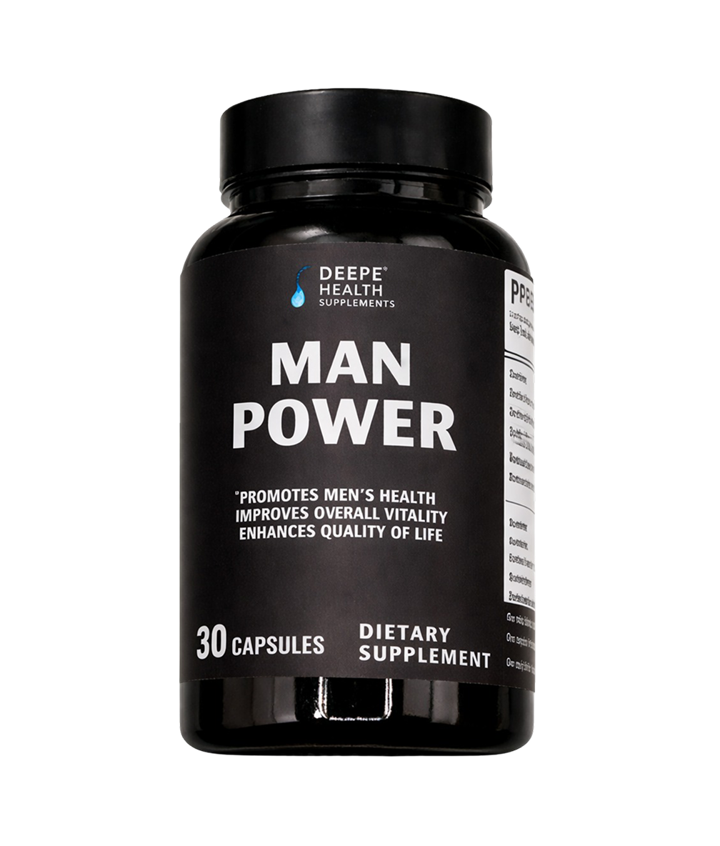 Man Power Herbal Supplement — Natural Energy & Testosterone | Deepe Health